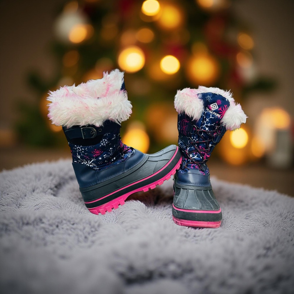 Dream Pairs Kriver Women Waterproof Winter Snow Boots Faux Fur Mid Calf Boots 6